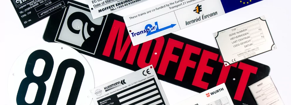 High quality muffet labels.